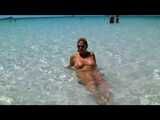 On the nudist-beach "Es Trenc" in Mallorca