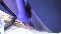 Kiwi Insertion - Vibrator Masturbation