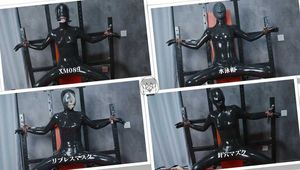 Xiaomeng New Full Body Latex Suit Breathplay