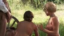 Madelyn Marie And Natasha Marley In A Hot Outdoor Threesome