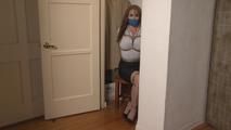 Busty Alexis Taylor Bound in the Closet