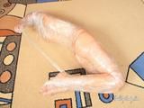 [From archive] Mila - Cling film over head hogtie 2