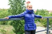 Lady Lana - Blue CMP downjacket