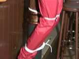 3 Videos with Jill tied and gagged in shiny nylon Rainwear. From 2005-2008!