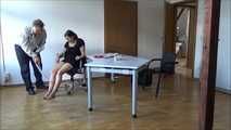 Leonie - mugging in the office part 4 of 5