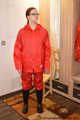 Bondage in  red nylon rainwear