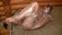 [From archive] Veronika - Totally ball wrapped in cling film (video)