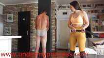 Smiley and Nikki belt whipping HD