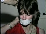 Window Washer Wendy Gets Tape Tied & Double Wrap Around Tape Gagged (D26-10)