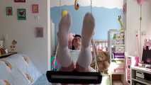 Video: Double diapered on my swing