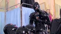 Mistress Tokyo - Heavy rubber play with Mistress' f*cking machine!