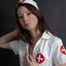Nurse Priscilla wearing a Rolex Submariner