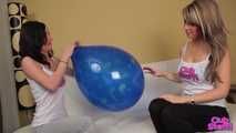 232 Balloonrace - Steffi vs. Sophie