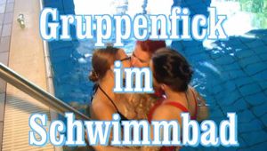 Gruppenfick im Schwimmbad