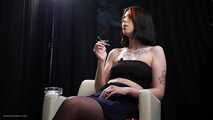Smoking with a regular girl