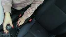 Pantyhose Babe Gearstick Play