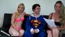 Nerd Casting - Two girls test his qualities