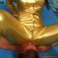 Elena's golden lycra facesitting