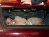 Car Trunk Bondage: Renee Perez