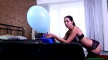 pumppopping eight balloons
