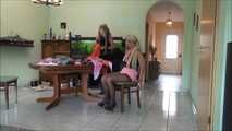 Marenka and Nina - games with cloths part 4 of 6