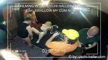 FILMING IN THE USCHI HALLER STUDIO – SWALLOW MY CUM #4