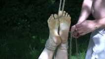 Melanie tied up and tortured outdoor-part 2, HD 1280x720