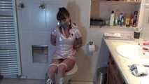 +++new+++ Our new model Miss Clara dressed as a PVC nurse getting in trouble