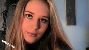 Sweet Teen Lucie´s first Casting Video