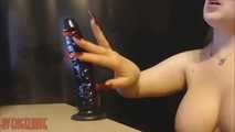 Long Nails Special :  Dildo whanking