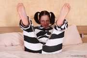 Elsa - Roleplaying beauty loves hogtie and cuffs