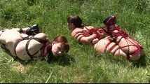 Supertight Hogties for Yvette Costeau and Claire Adams