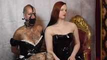 French Maid Francine dominated by Lady Nadja (short video)