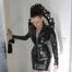 Special pictures of Mistress Nycky in a vinyl dress