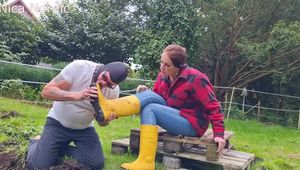 Worship And Punishment In Dunlop Rubber Boots