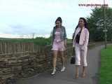 016099 Eve Takes An Emergency Pee In A Country Lane