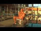 Nude in the public-pool -6-