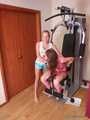Ole Lykoile & Ricci - Little bit of lezdom fun with hot workout buddies