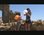 two girls on spanish island