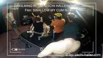 FILMING IN THE USCHI HALLER STUDIO – SWALLOW MY CUM #4