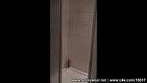 Ivette - taking a Spandex / Nylon shower