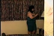 29 Yr OLD FEISTY BBW SHARON LICKS HER ROPE MARKED WRISTS, CALLS POLICE AND TELLS OF HER ABDUCION & IS TIGHTLY HANDGAGGED, WRISTS GAGGED AND MOUTH STUFFED (D69-12)