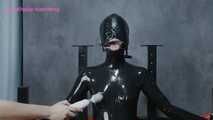 Xiaomeng New Full Body Latex Suit Breathplay