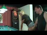 Playing billiard and have sex with 3