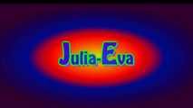 Julia-Eva: heavy slave-flattening in jeans