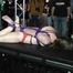 30 Minutes Hogtie Endurance Challenge - Tied in Public - Rachel Adams tied by Garret from ShinyBound