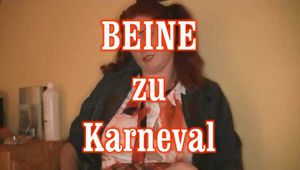 Beine zu Karneval