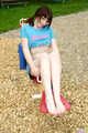Kinky Florida Amateur Redhead Teen Barbie Upskirts At The Playground