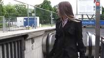 080020 Nikki Rushes From The Tube Station To Take An Urgent Pee.