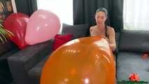 sexy Q24 balloon popping fun